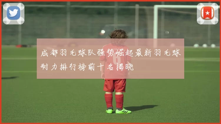成都羽毛球队强势崛起最新羽毛球耐力排行榜前十名揭晓