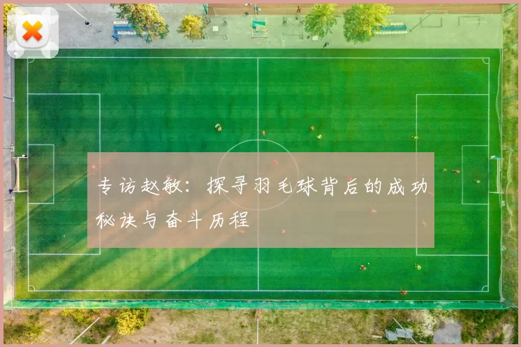 专访赵敏：探寻羽毛球背后的成功秘诀与奋斗历程