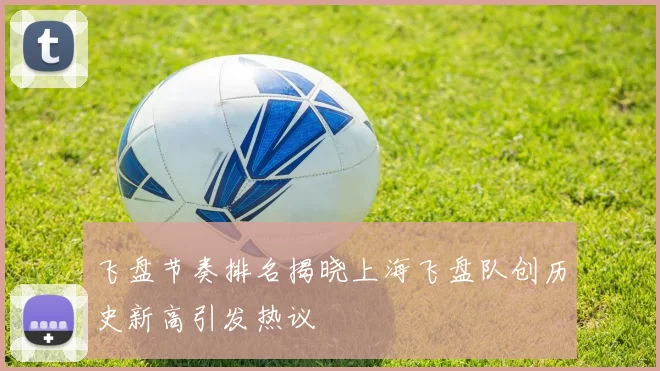 飞盘节奏排名揭晓上海飞盘队创历史新高引发热议